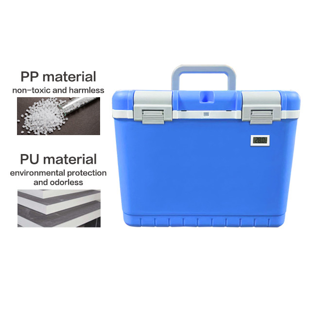 Eco-Friendly Durable Portable Ice Medicine Cooler Box Thermal Packages Insulated Box