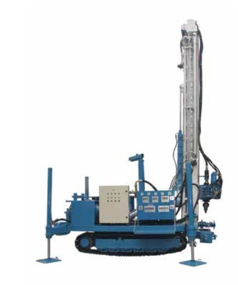 25 Tons Borehole Drilling Equipment Of 250m Drilling Depth Ydl -200 Track