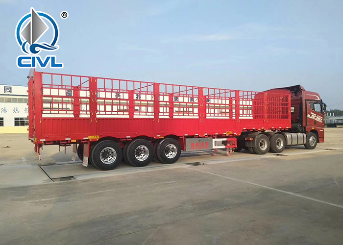 40 Feet Light Self Weight New Cargo Semi Trailer Trucks Used In Logistic Industry