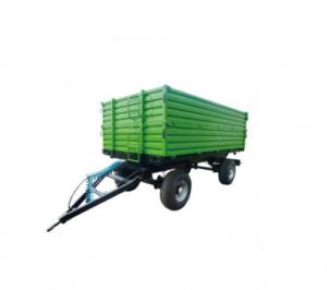  Tractor tipper trailer farm tractor end dump trailer on sale hydraulic 1-10Ton Manufactures