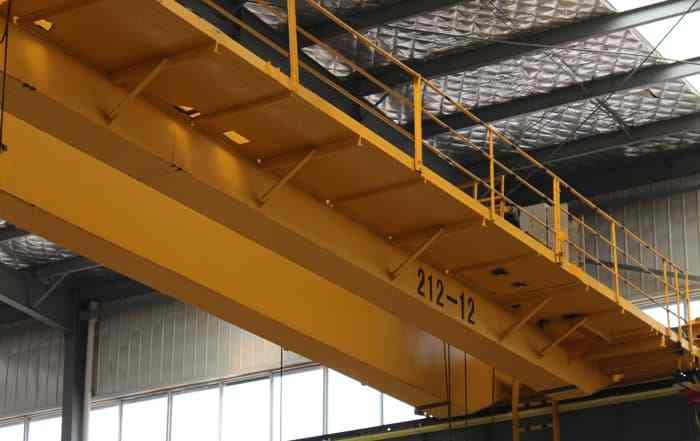 A1-A8 Customized Double Girder Eot Crane 10ton High Lifting Speed With Electric Hoist