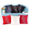 Buy cheap Custom Logo 3 Colors Soft Velvet Cushion Cover With Diamond Square Pillowcase from wholesalers