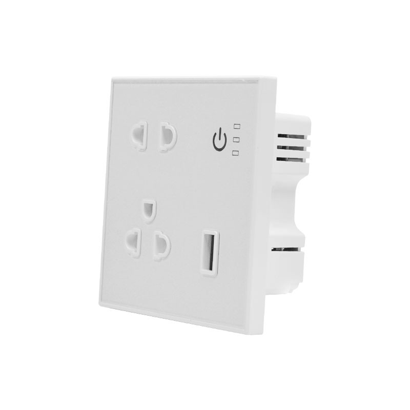  480X320 IPS Smart Plug Socket Wifi Alexa Electrical Outlet Universal Manufactures