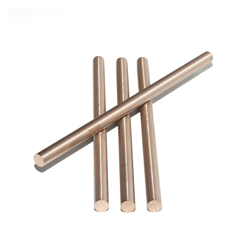 Copper Nickel Bar C10100 C10400 Copper Nickel Bar 80mm Round Shape Bright Polished