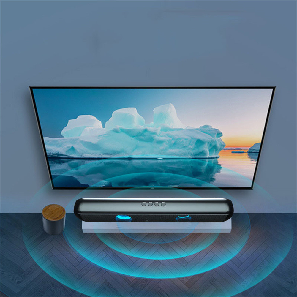 TF Input Mini Bluetooth Soundbar Speaker With Immersive Experience