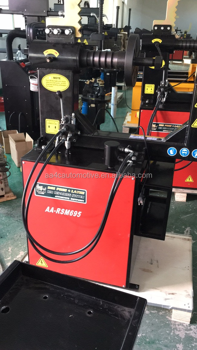 Alloy Wheel Portable Wheel Straightening Machine Without Lathe Mobile 0.75kw