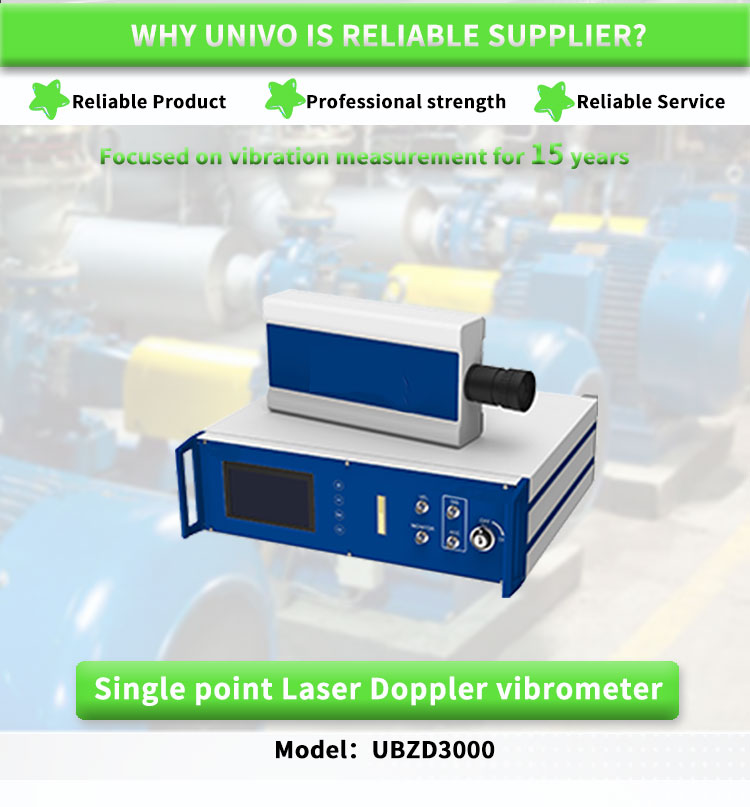 UBZD3000Y Single Point Laser Doppler Vibrometer Sensor For Vibration Monitoring
