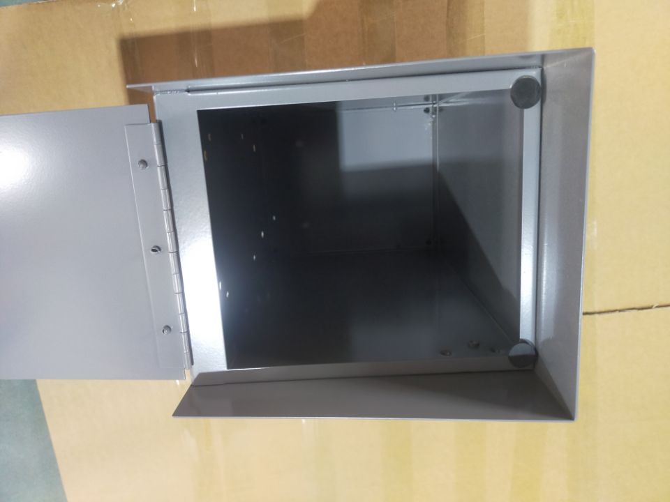 Large Capacity Steel Outdoor Mail Box with Post Mount and Rust Proof Steel