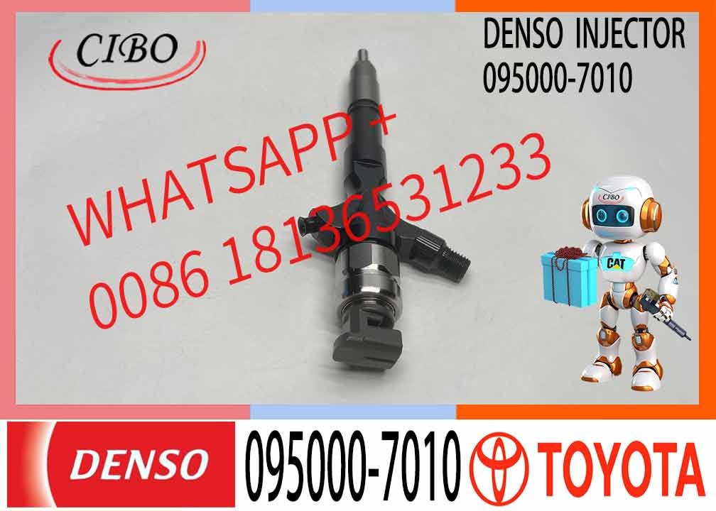 Common Rail diesel Fuel Injector 095000-7010 095000-7011 7440 095000-6710 23670-30120 for Toyota Dyna 3.0d 1kd-ftv D-4D Dutro
