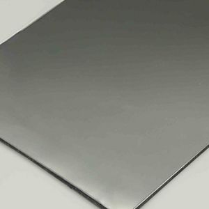 China Silver Acp Mirror Sheet Aluminum Composite Panel  4 X 8FT PVDF Coating Composite Acm on sale