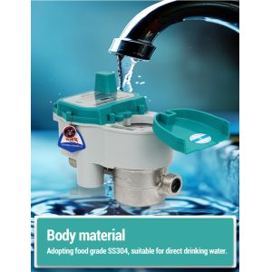 DN15 to DN8 NB Piston Displacement Drinking Cold Water Meter Manufacturer