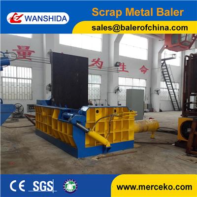 Turn-out and hand valve control Hydraulic Metal Baler from China manufacturer