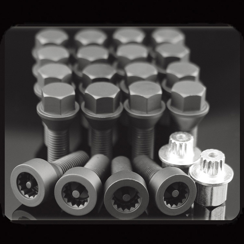 4-Wheel-Upgrade Kits M14 X 1.5 Wheel Bolts 26mm For VW, AUDI, MERCEDES, PORSCHE