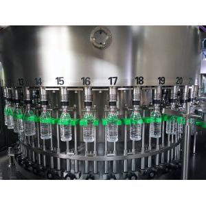 SUS304 18000BPH Automatic Water Bottling Machine for polyester bottle