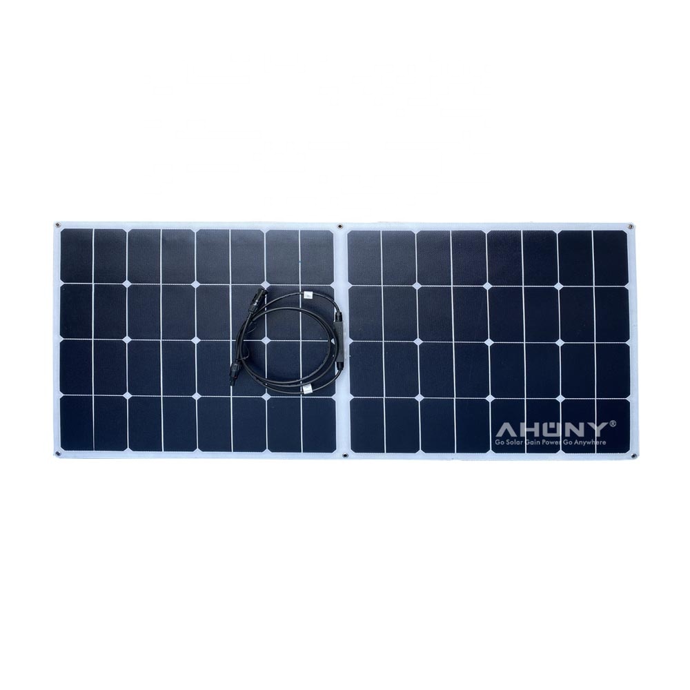 Semi Flexible Solar Panels For Sailboats 120w Mono Half Cut Solar Panels