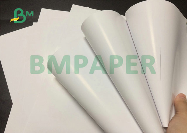 80# 100# 25 x 38 Inch Doubled Side Coated Glossy Couche Paper For Offset Printing 