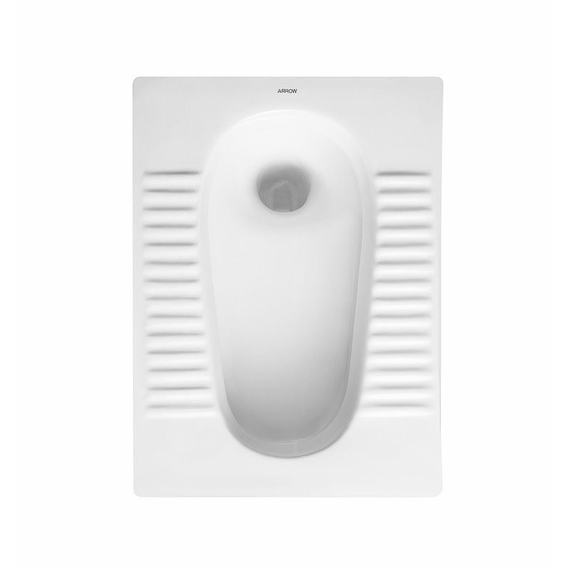 Bathroom Toilet Squatting Pan , 582x452x317mm Squat Type Water Closet