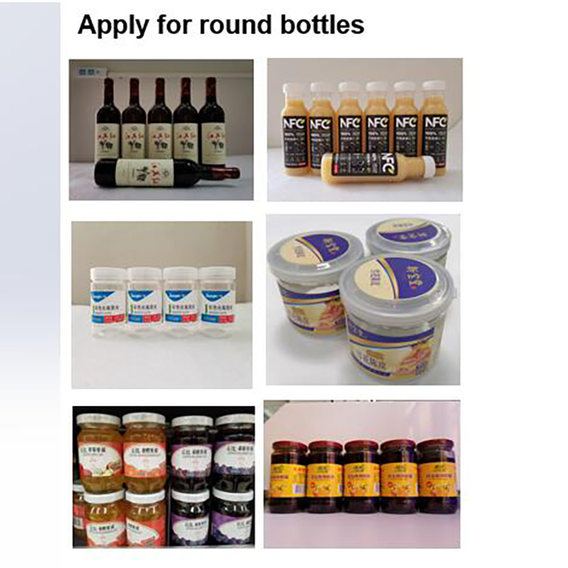 1950X1100X1300MM Fully Automatic Labeling Machine for Hexagon Bottle Multi-Sides Surface