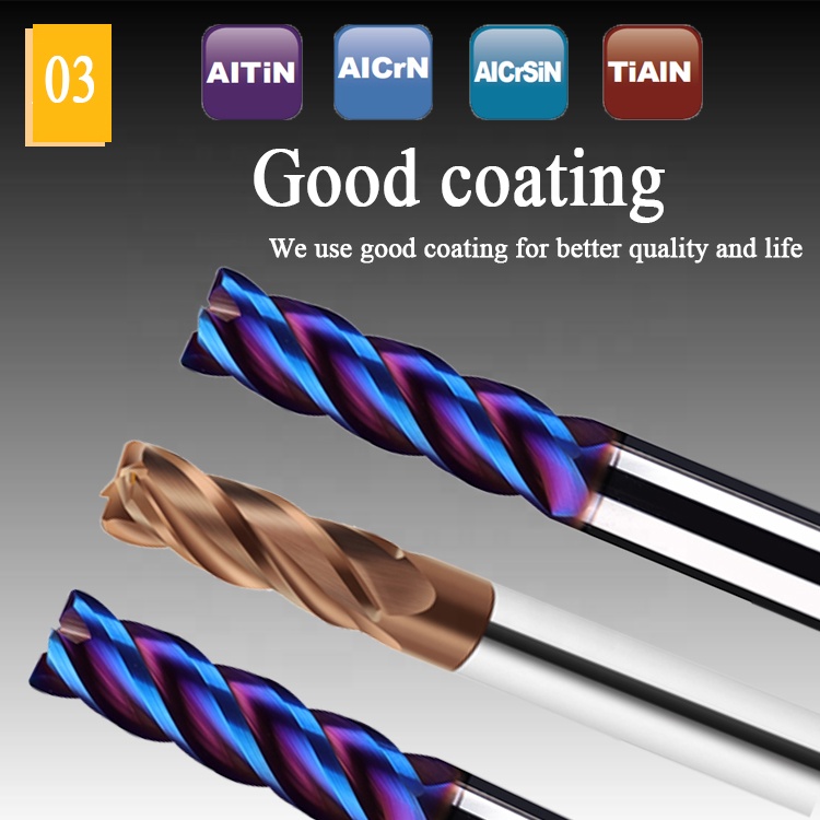 4 Flute Tungsten Carbide End Mill