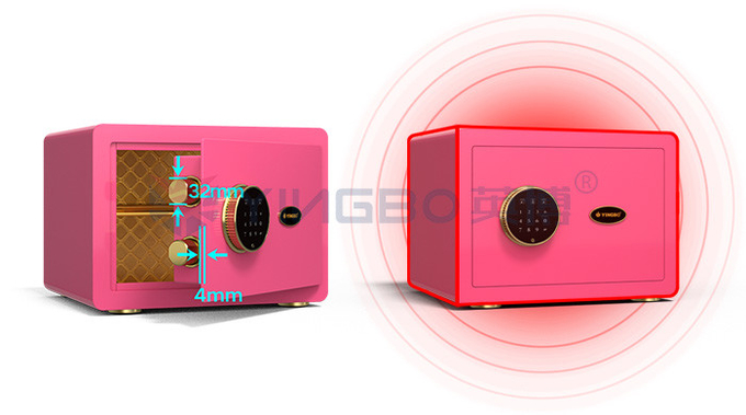 Jewelry Colorful Home Electronic Lock Security Safe Box YB/SC-25