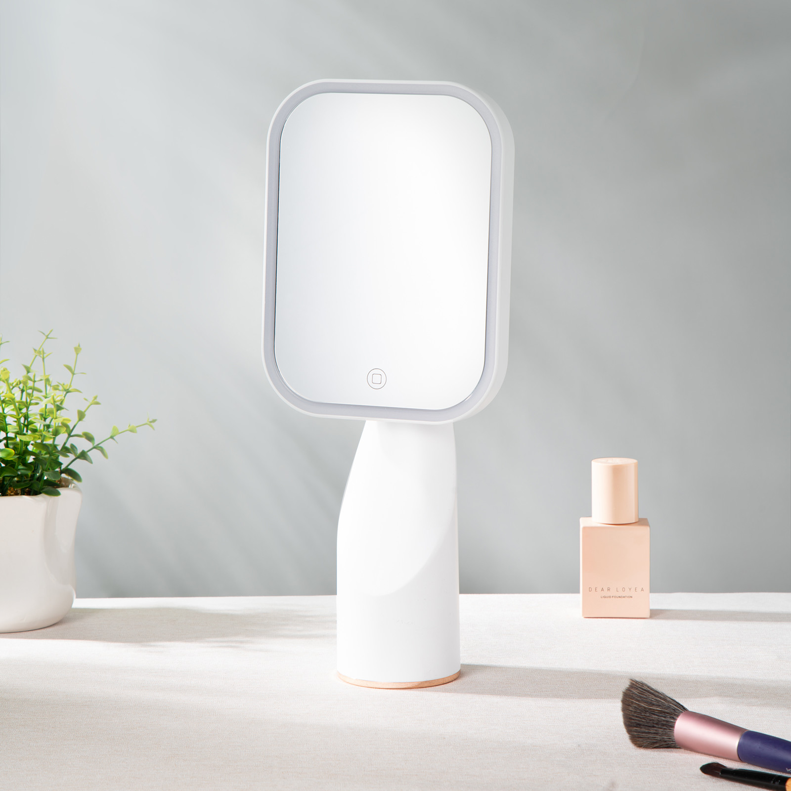 smart led light countertop Makeup Mirror