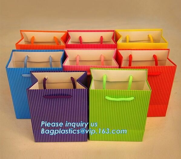Luxury Paper Gift Carrier Shopping Bag Party Bag with Handles,printed paper carrier bag for apparel shopping bag, bageas