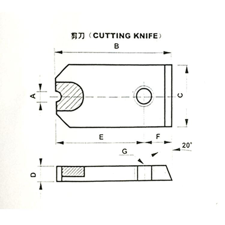 Customized Screw Molds Sharp High Speed Steel Cutting Knife Die