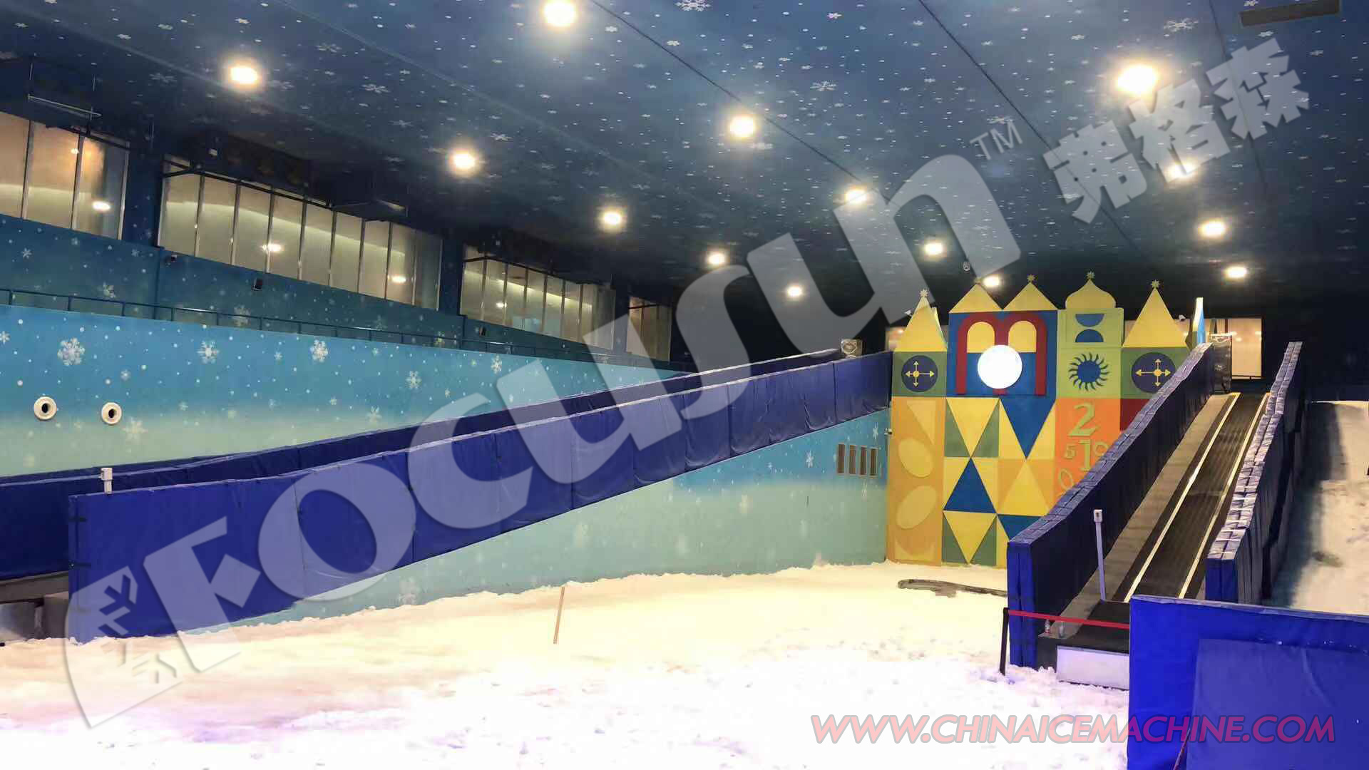 220v-440v Voltage Snow Making Machine Core Components Compressor Snow World Machine