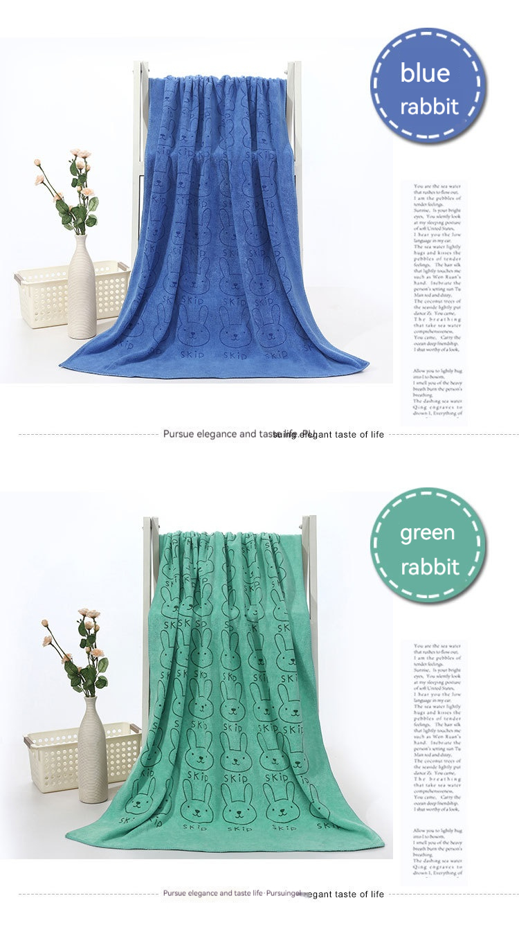 High Water Absorption Woven Microfiber Hand Towel Sets with Custom Size and Color Logo