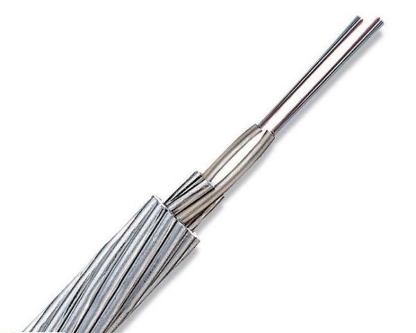 Aluminum clading stainless steel Optical Composite Overhead Ground Wire Cable
