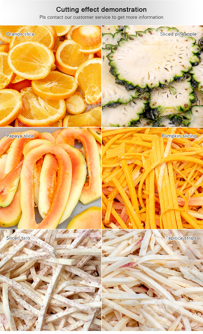 Large scale Root Vegetable Cutting machine Potatoes and round tuber crops Carrots and longitudinal root vegetables Onions