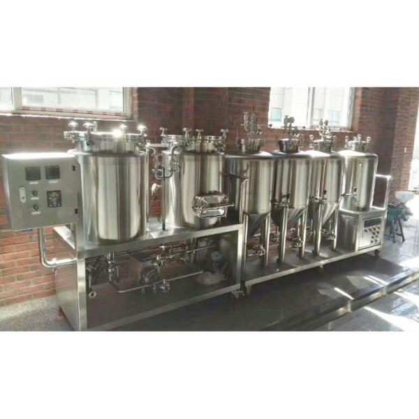 Small Beer Brewery Equipment with 50-100mm Insulation Thickness 100L and 200L