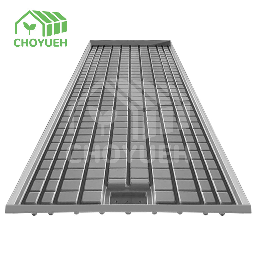 2mm Commercial Greenhouse Benches Metal Greenhouse Tables Anodized