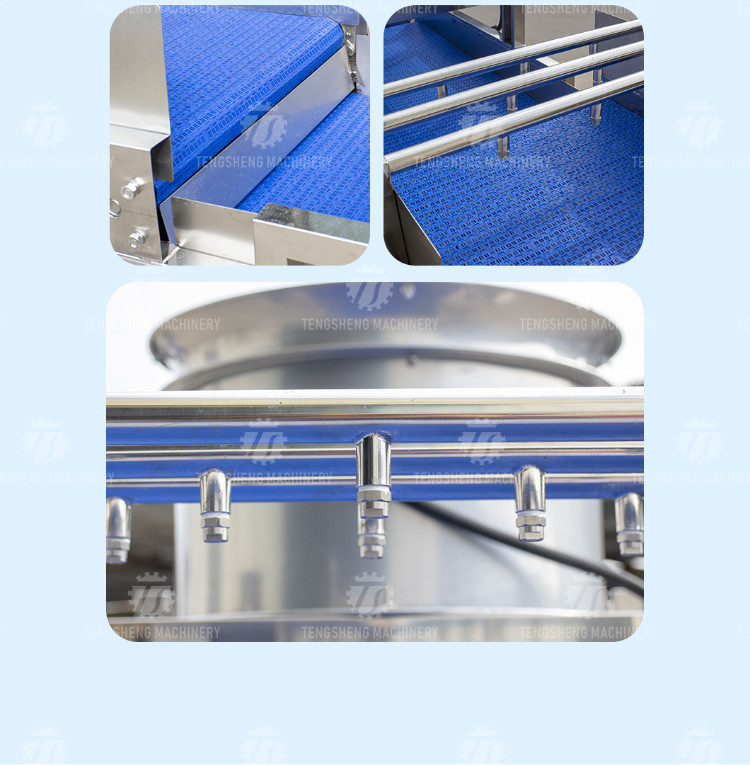 Stainless Steel Air Drying Machine Bag Drain Air Drying Automatic Vegetables And Fruits Air Drying Machine