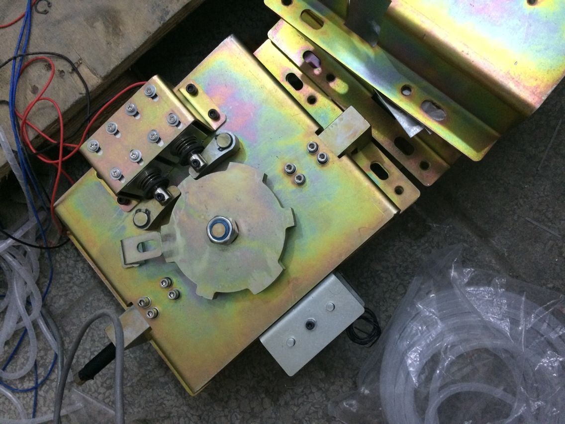 Well finished Drop Arm Anti reverse Semi automatic Tripod Turnstile Mechanism