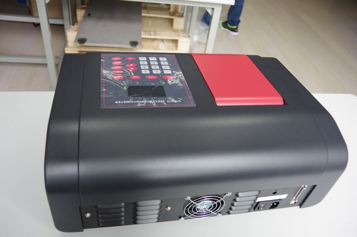 Selenium Laboratory Spectrophotometer Sodium / Ultraviolet Visible Spectroscopy Double Beam