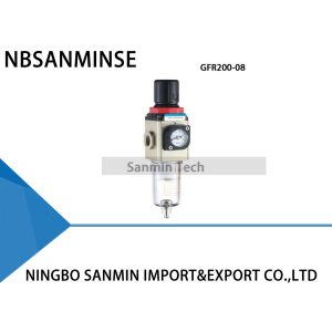 GFR200 GFR400 One Units Filter Regulator Lubricator Sanmin air FRL unit