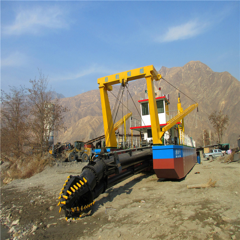 Diesel Engine 8inch Cutter Suction Sand Ship with Hydraulic Pump