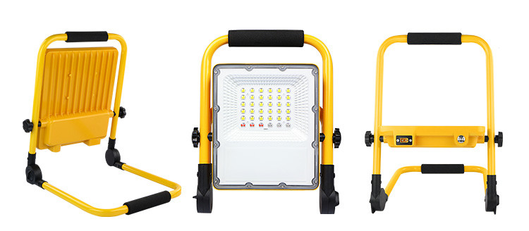 Outdoor Rechargeable LED Work Light 144w SMD High Lumen Strobe IP65