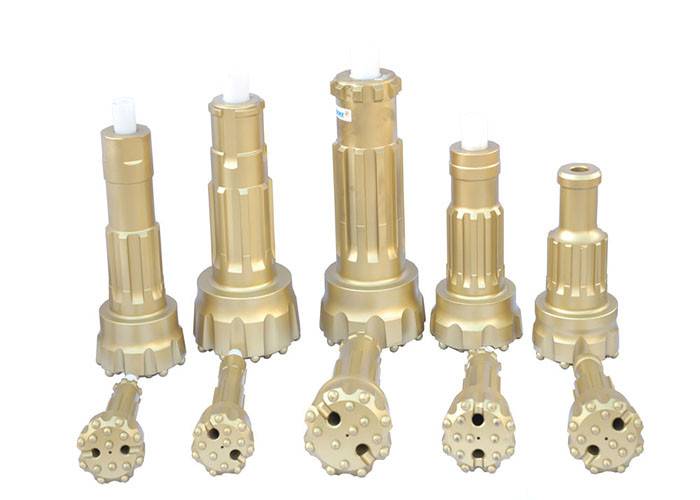 Interchangeable DTH Borewell Hammer Bit , 105mm Blast Hole Drill Bits