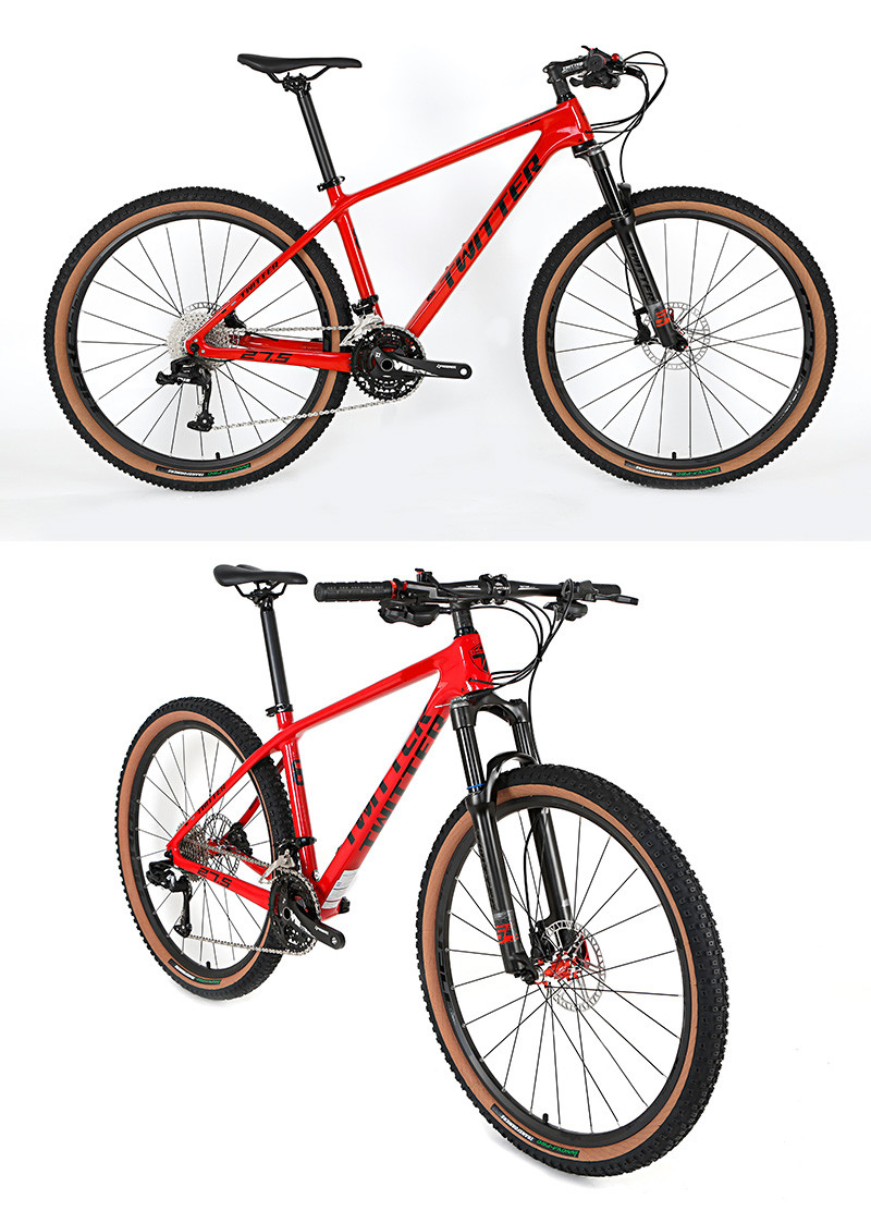Carbon Fiber mountain bike 27.5 29 inch hydraulic brake MTB Bicycle for adult