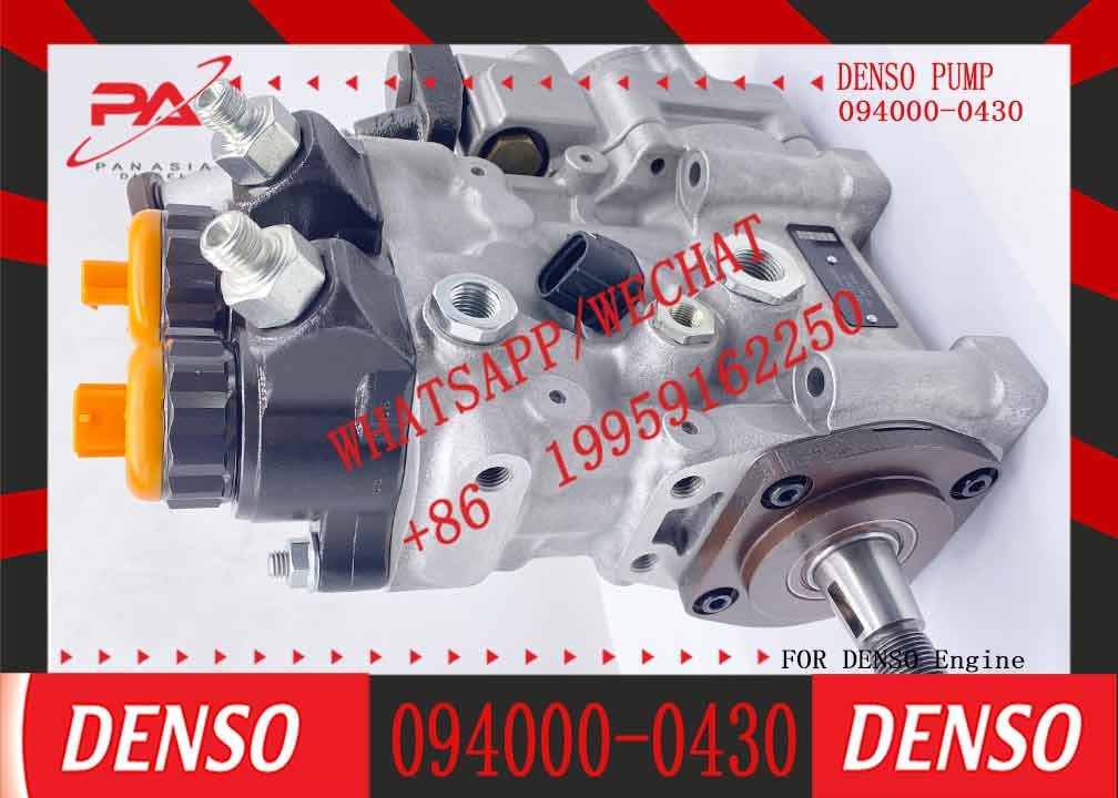 Good Quality Common Rail Fuel Pump 094000-0430 Fuel Injection Pump 22730-1240 S2273-01240 For HINO E13C
