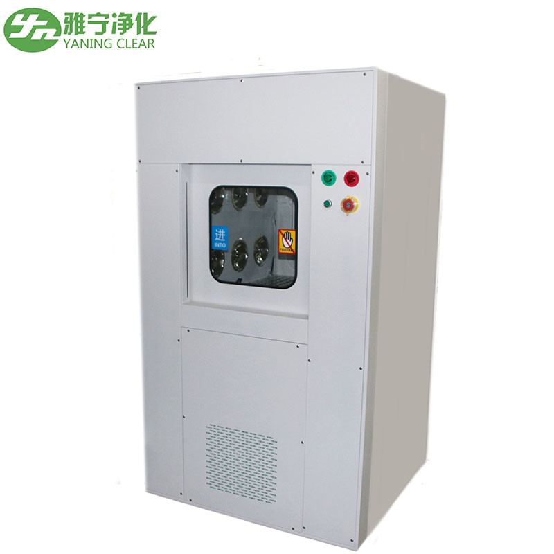 Cleanroom Pass Through Box with Reduced Contamination and Improved Efficiency