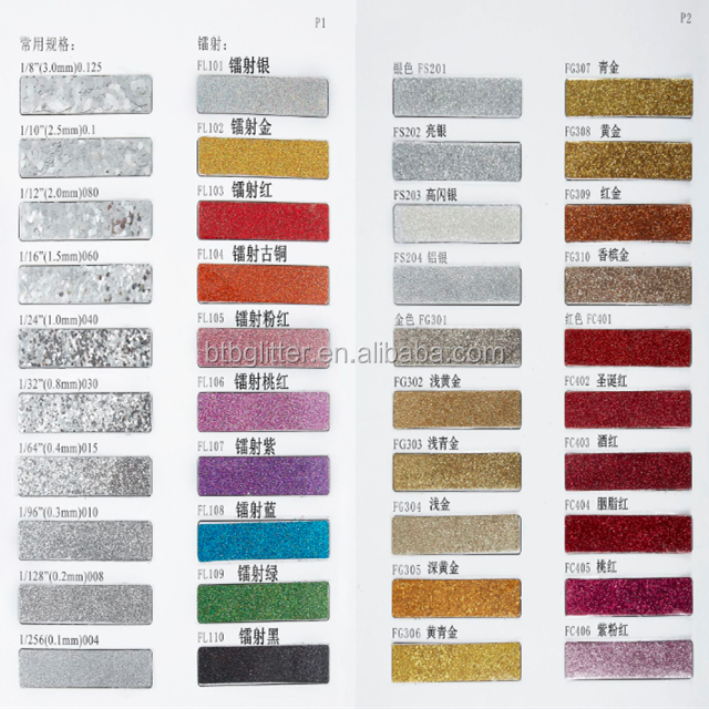 Thousand Choices Offered Retailer's Secret to Stand Out with Fluorescent Glitter Powder