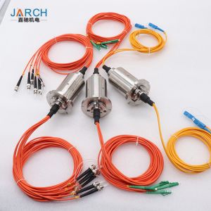 Multi-Channels Fiber Optic Rotary Joint High Speed With S304 Housing IP68 Single