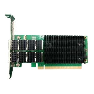 HZ100E810QF2 100Gbps Dual Port QSFP28 PCIe 4.0 x16 Ethernet Card for HPC/AI Low