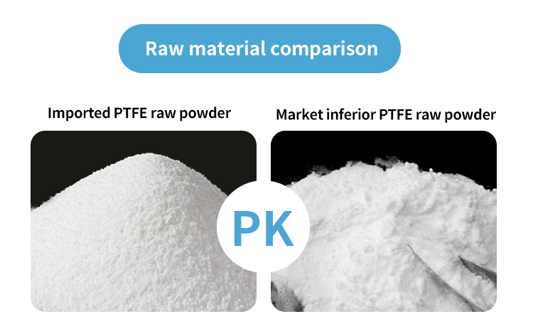 Non Stick PTFE Sheet in Natural Color for Electrical Insulation expanded ptfe sheet Thicknesses 0.4-100mm