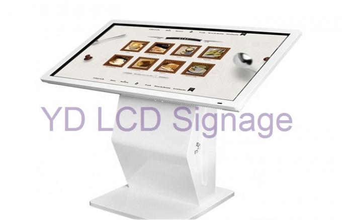Full HD Touch Screen Information Kiosk , Portable Commercial Digital Signage