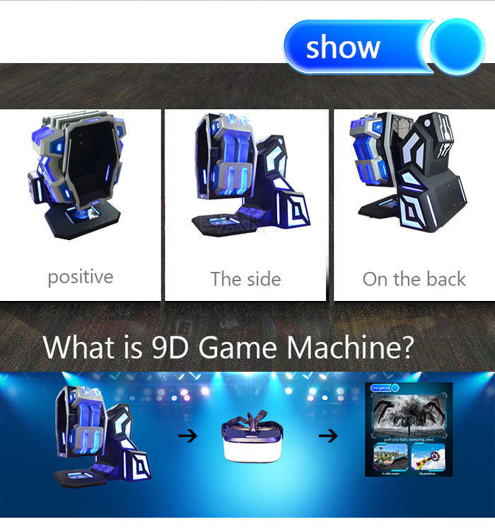 360 King Kong 9d Vr Motion Simulator With Single Seat