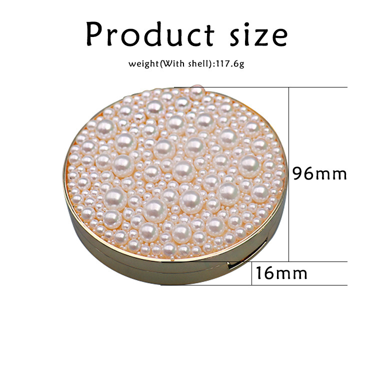 ISO 11Colors Mineral Cosmetics Pearl Eye Shadow Palette 9.6*1.6cm